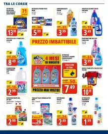 Volantino Tigros Pagina 23: Detersivo Power Pods Dash €5,99, Mocio completo con secchio Vileda €10,99