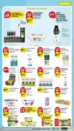 Folheto Pingo Doce semana 34 Página 19: Leite uht mimosa chocolate sem lactose €1,99, Creme vegetal planta €5,49