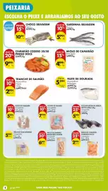 Folheto Pingo Doce semana 34 Página 2: Miolo de camarão feixaria €4,99, Postas de salmão peixaria €7,99