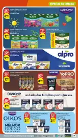 Folheto Pingo Doce semana 34 Página 21: Iogurte líquido proteico yopro €1,99, Iogurte grego c/sabor olkos €2,39