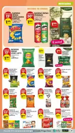Folheto Pingo Doce semana 34 Página 39: Batatas fritas onduladas ruffles €2,19, Snacks de chocolate m&m's €3,74
