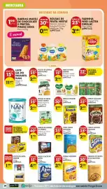 Folheto Pingo Doce semana 34 Página 40: Corn flakes nacional €1,99, Cereais nesquik €1,99