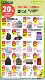 Folheto Pingo Doce semana 34 Página 51: Estojo eastpak €11,19, Mochila campus moonflower lavander €29,99