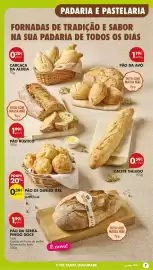 Folheto Pingo Doce semana 34 Página 7: Pão da serra pingo doce €1,99, Pão de queijo xxl €0,39