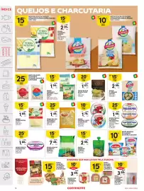 Folheto Continente semana 34 Página 14: Queijos fatiados castelões, Queijo da ilha nová açores €1,67