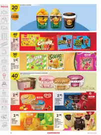 Folheto Continente semana 34 Página 32: Gelado ola frutos exóticos/ caramelo salgado €2,99