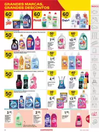 Folheto Continente semana 34 Página 45: Detergente liquido p/ maquina da roupa surf tropical €7,99