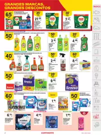 Folheto Continente semana 34 Página 47: Detergente manual p/ loica + poder cif limao verde/ limao €2,19