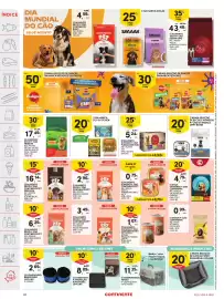 Folheto Continente semana 34 Página 48: Alimento Humido P/ Cão Purina One Mini €5,24