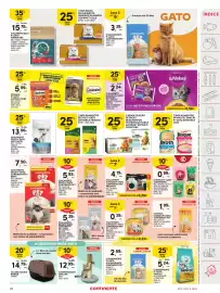 Folheto Continente semana 34 Página 49: Snack líquido p/ gato continente pet €1,95