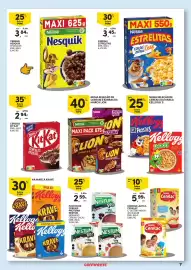 Folheto Continente | Pequeno Almoço Página 7: Cereais e barras da marca lion