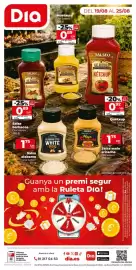 Catálogo Maxi Dia semana 34 Página 12: Salseo mostassa €0,89, Salseo kétchup €0,92