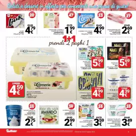 Volantino Supermercati Gulliver Pagina 11: Macaron gelato gusto lampone Gian & Gian €2,69, Cornetto Classico Algida €4,99