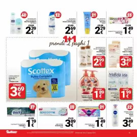 Volantino Supermercati Gulliver Pagina 17: Dentifrici Sensodyne €3,89, Proteggi slip Nuvenia €1,49