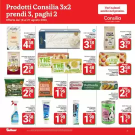 Volantino Supermercati Gulliver Pagina 21: Insalata mix sfizioso consilia €2,98, Carote julienne Consilia €1,96