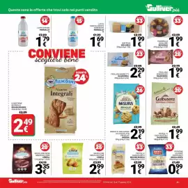 Volantino Supermercati Gulliver Pagina 29: Amica Chips leggere croccanti €0,99, Ciambella bicolor Gecchele €1,99