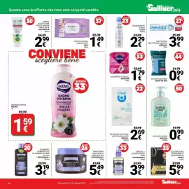 Volantino Supermercati Gulliver Pagina 34: Maschera capelli erboristica I Provenzali €5,49, Assorbenti con ali Nuvenia €1,79