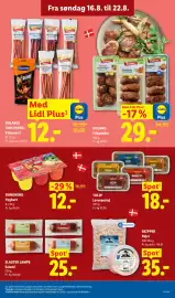 Lidl tilbudsavis Side 18: Danonino Yoghurt €12,00, Skipper Rejer €35,00