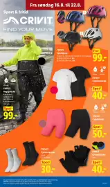 Lidl tilbudsavis Side 35: Crivit Funktionstrøje €40,00, Crivit Cykelhjelm €99,00