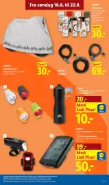 Lidl tilbudsavis Side 37: Crivit Cykelovertræk €30,00, Crivit Cykellås €69,00