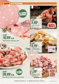 Volantino Banco Fresco settimana 34 Pagina 4: Arrosto tacchino Tradizioni Italiane €2,79, Pancetta a cubetti affumicata €1,39