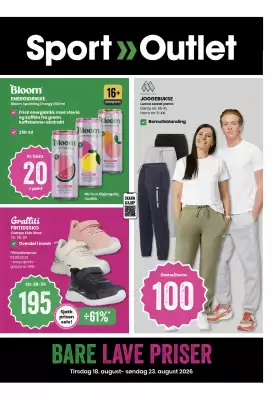 Sport Outlet kundeavis (gyldig til 24-08)