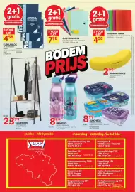 Yess folder Pagina 12: Lunchbox €8,99, Kledingrek €23,99