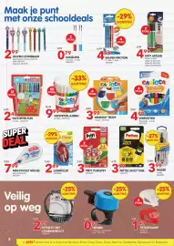 Yess folder Pagina 5: Pritt plakstift €3,49, Kogelpen €0,79
