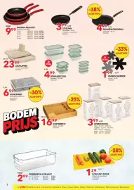 Yess folder Pagina 7: Bakpan inductie €9,99, Afdruiprek €23,99