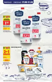 Biedronka gazetka Strona 6: Mleko Mleczna Dolina €1,55