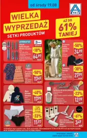 ALDI gazetka tydzień 34 Strona 1: Sneakersy damskie UP2FASHION €27,99