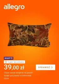 Allegro gazetka tydzień 34 Strona 3: Poszewka w kolorowe liście €39,00