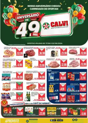 Catálogo Calvi Supermercados (válido até 24-08)