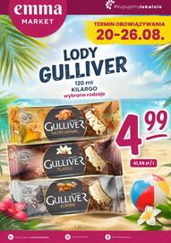 EMMA market gazetka | Market Strona 4: Lody Gulliver Salted Caramel €4,99