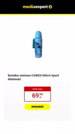 Media Expert gazetka Strona 11: Butelka stalowa Coriex Stitch Sport Niebieski €69,99