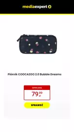 Media Expert gazetka Strona 14: Piórnik COOCAZOO 2,0 Bubble Dreams €79,99