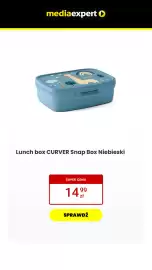 Media Expert gazetka Strona 20: Lunch box Curver Snap Box Niebieski €14,99