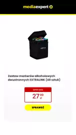 Media Expert gazetka Strona 24: Zestaw markerów alkoholowych dwustronnych Extralink €27,99