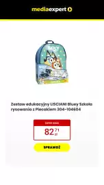 Media Expert gazetka Strona 3: Zestaw edukacyjny Lisciani Bluey Szkoła rysowania z plecakiem €82,71