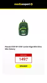 Media Expert gazetka Strona 5: Plecak STEP BY STEP Junior Kiga Mini Dino Nilo Zielony €149,00