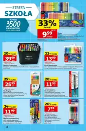 Auchan gazetka tydzień 34 Strona 16: Pisaki dwustronne €13,99, Markery kreatywne be Smart €39,99