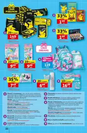 Auchan gazetka tydzień 34 Strona 22: Pokémon Pikachu €1,99, Glue Stick €6,99