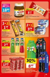 Auchan gazetka tydzień 34 Strona 29: Baton Lion €1,49, Napój Hortex Tropical Duo €2,28