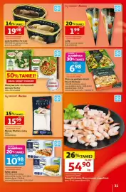 Auchan gazetka tydzień 34 Strona 31: Warzywa solo lub mieszanki warzyw Hortex, Pizza na grubym cieście Proste Historie €6,98
