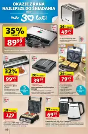 Auchan gazetka tydzień 34 Strona 50: Opiekacz Esperanza Parmigiano €39,99, Zgrzewarka Qilive €99,99