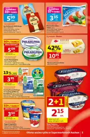 Auchan gazetka | Supermarket Strona 5: Serek Philadelphia €5,09, Ser Królewski OSM Sierpc €5,99