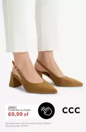 CCC gazetka Strona 2: Czółenka na słupku JENNY €69,99