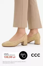 CCC gazetka Strona 4: Czółenka skórzane Lasocki €139,99