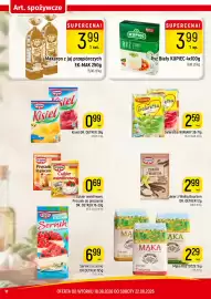 Delikatesy Piotruś Pan gazetka Strona 10: Makaron z jaj przepiórczych EK-MAK €3,99, Mąka ROZTOCZE €2,29