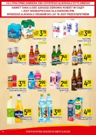 Delikatesy Piotruś Pan gazetka Strona 14: Piwo ŻATECKY €3,79, Napój Lemoniada DR WITT €2,49